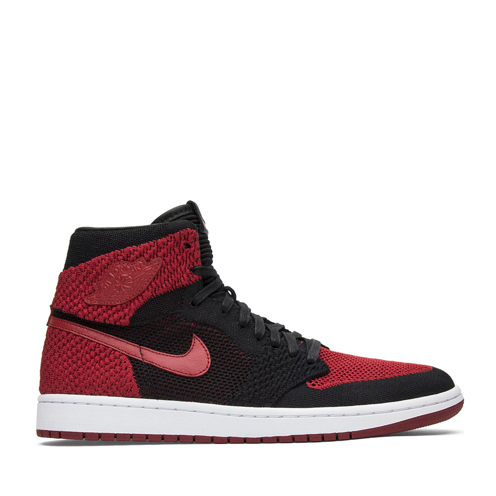 Product photo assigned to Air Jordan 1 High, Bred colorway.