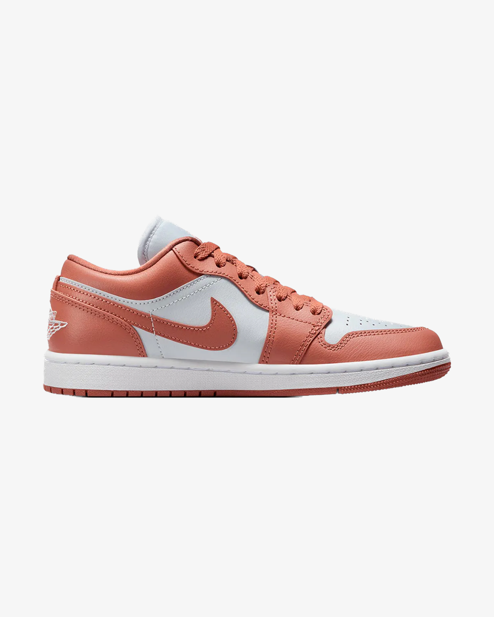 Product photo assigned to Air Jordan 1 Low, Sky J Orange colorway.