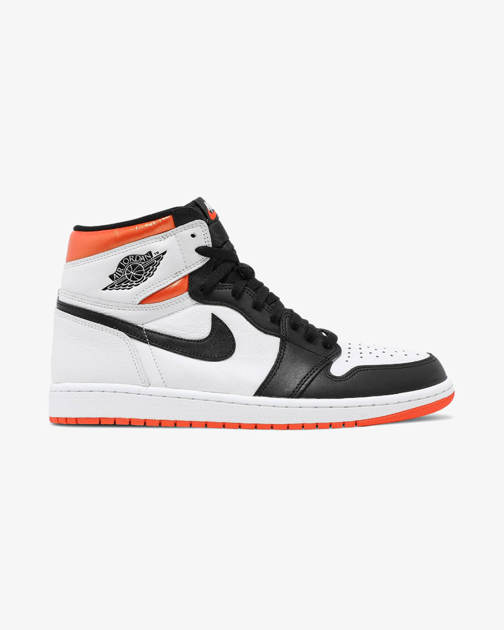 Product photo assigned to Air Jordan 1 High, Electro Orange colorway.