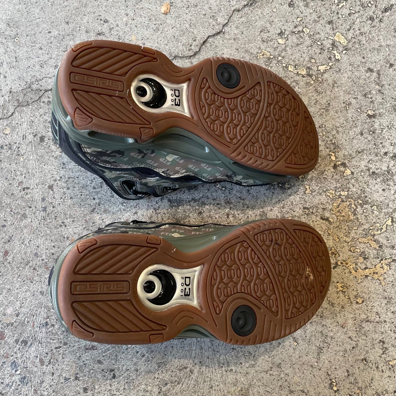 FTP Osiris D3 2001 Green Camo