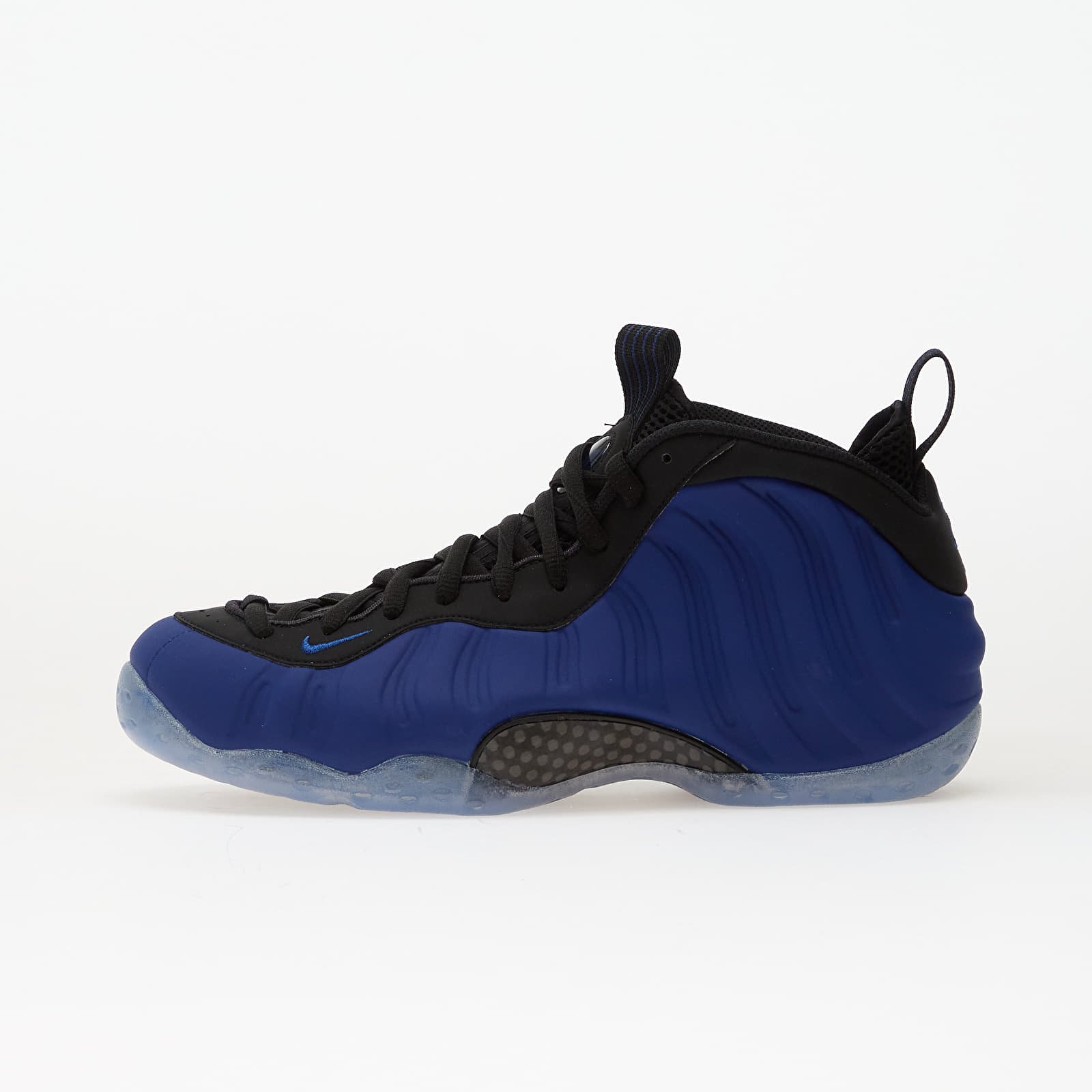 Nike Air Foamposite One Deep Royal, deep royal blue upper with black collar and icy outsole