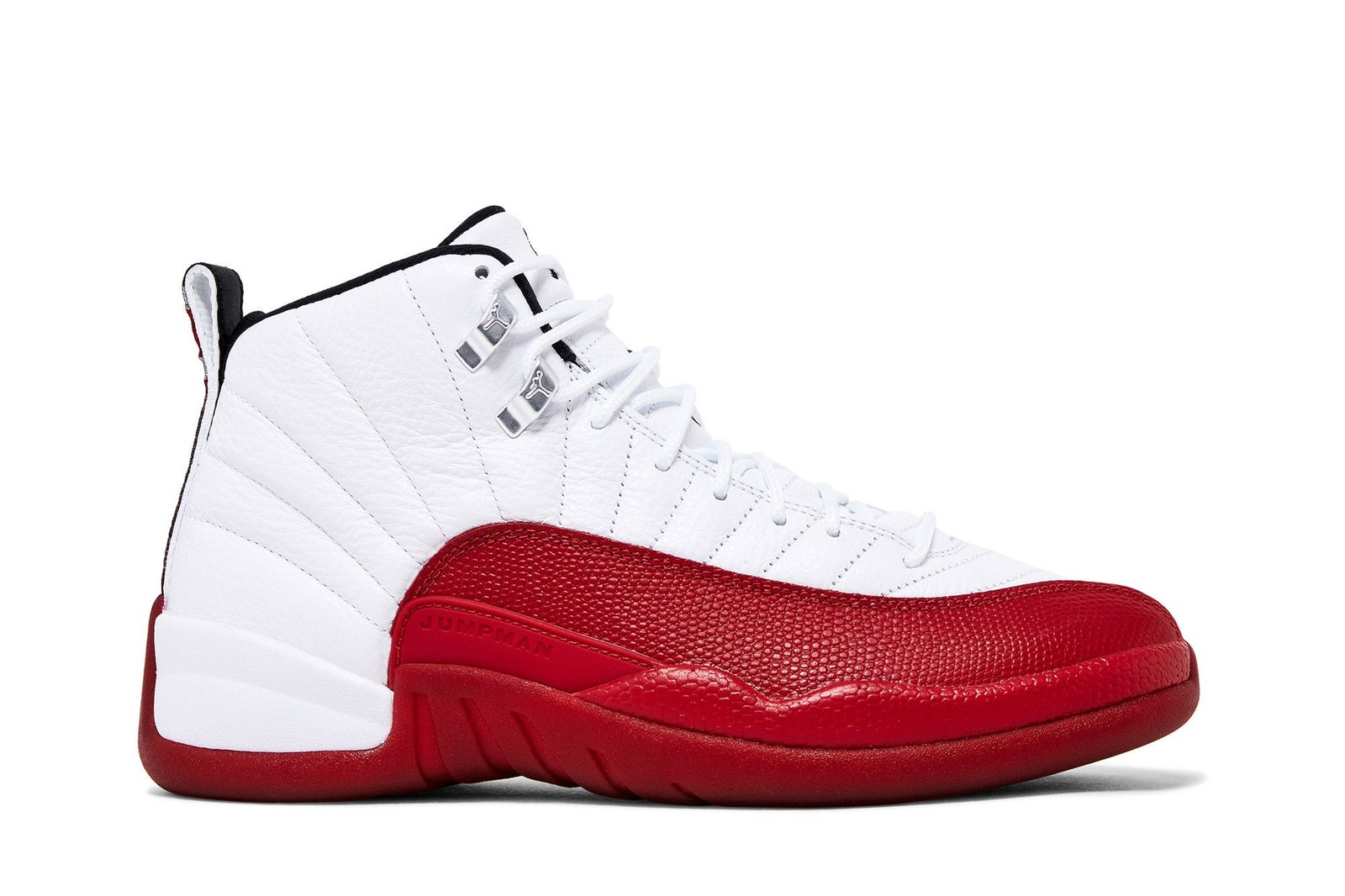 Air Jordan 12 Retro Cherry 2023 white and varsity red product image