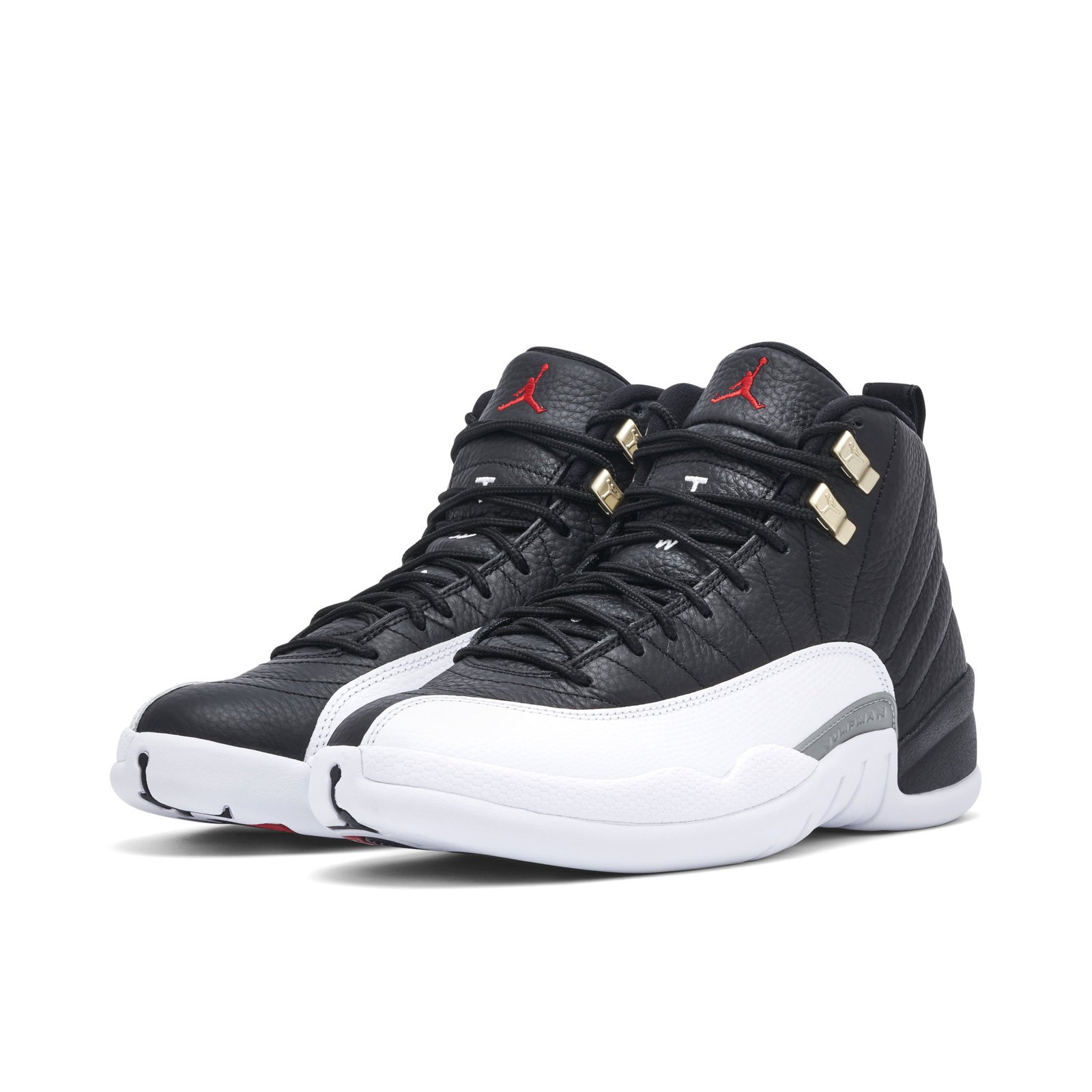 Air Jordan 12 Retro Playoffs CT8013-006 black and white product image