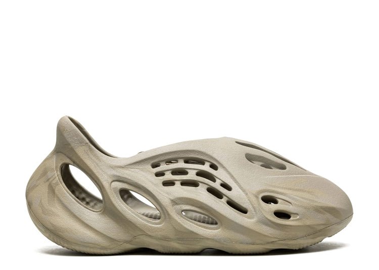 Adidas Yeezy Foam Runner Stone Sage muted sage one-piece sculptural foam sneaker exact side profile